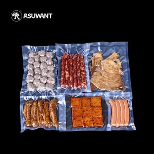 China PE NY Vacuum Seal Packaging Bags Clear Transparent For Meat Seafood Nuts wholesale
