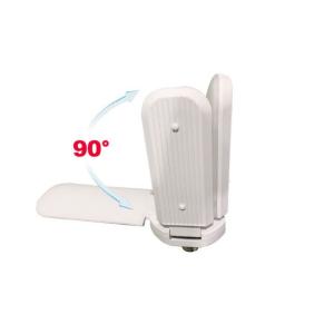 China E27 SMD 2835 Foldable Fan Blade , Ultralight LED Four Leaf Lamp wholesale