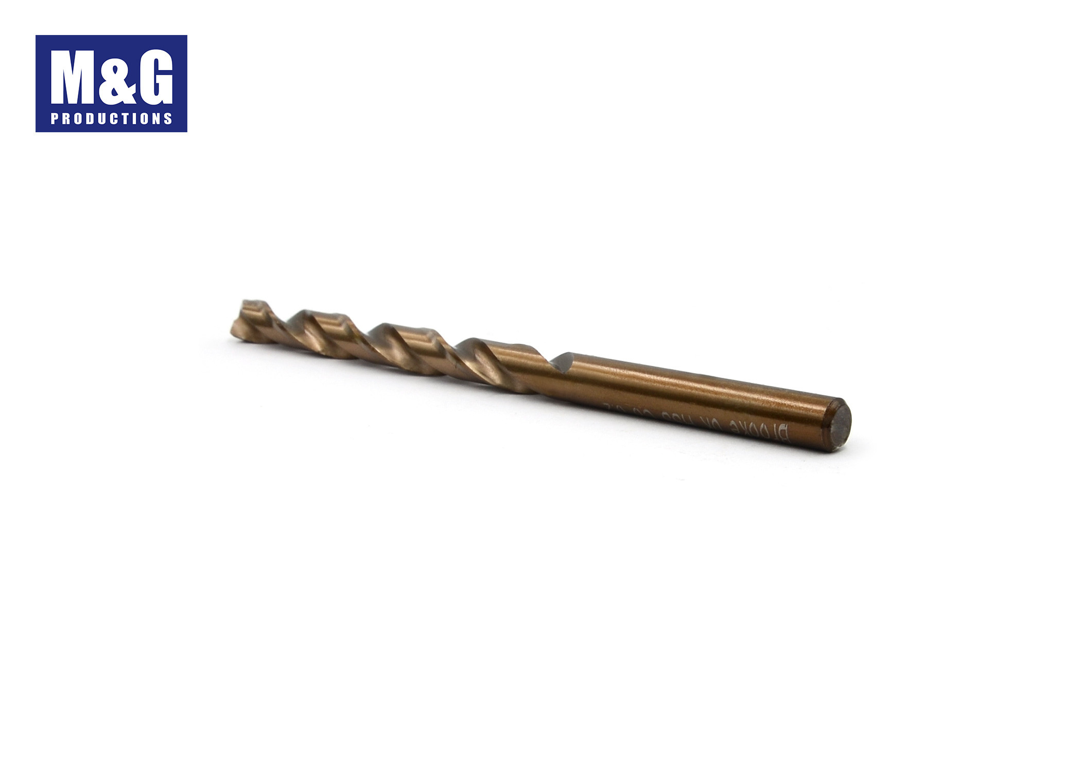 ANSI HSS Cobalt 5% Drill Bit Fully Ground for Metal and Stainless Steel Drilling