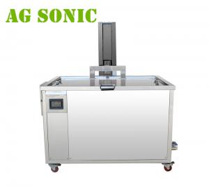China Ultrasonic Aircraft Wheel / Tyre Cleaning Machine With Electric Lifting on sale