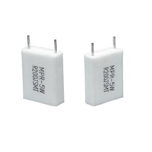 China BPR/MPR Metal Plate Resistor , 10uH 100KHz Low Inductance Resistor wholesale
