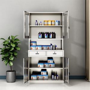 China 90*40*180cm Specifications Stainless Steel Medicine Cabinet for Hospital and Clinic wholesale