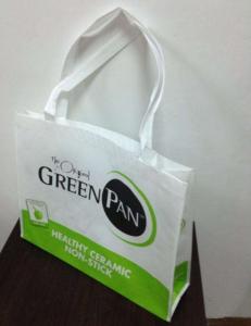 China Durable Non Woven Shopping Bag , Custom Reusable Shopping Bags For Promotional wholesale