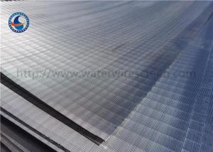 China Johnson Water Pump Well Screens 1.3x3m Wedge Wire Screen Panels wholesale