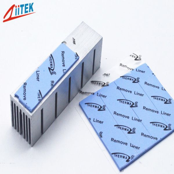 High Temp Resistance 2.6W/MK Soft Silicone Type Thermal Pad For Electronics