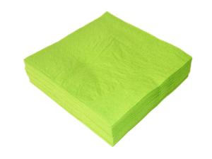 China 17gsm Lime Green Paper Napkin , OEM 2ply Luncheon Paper Napkins wholesale