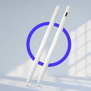 China White Aluminum Universal Stylus Pencil For Writing and Drawing wholesale