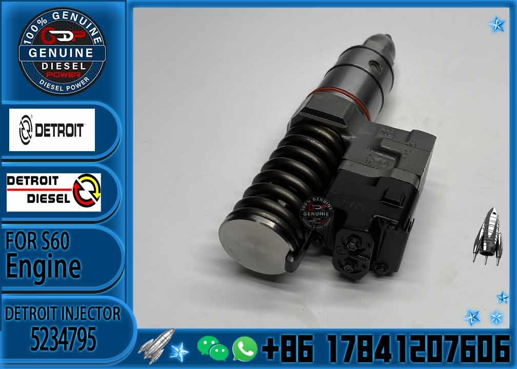 Detroit Diesel Inyector S60 injector R5234795 5234795 For Freightliner Kenworth Peterbilt VOL detroit serie 60 engine