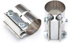 2.5" 3.0" Butt Joint 304 Iso Stainless Steel Muffler Clamps