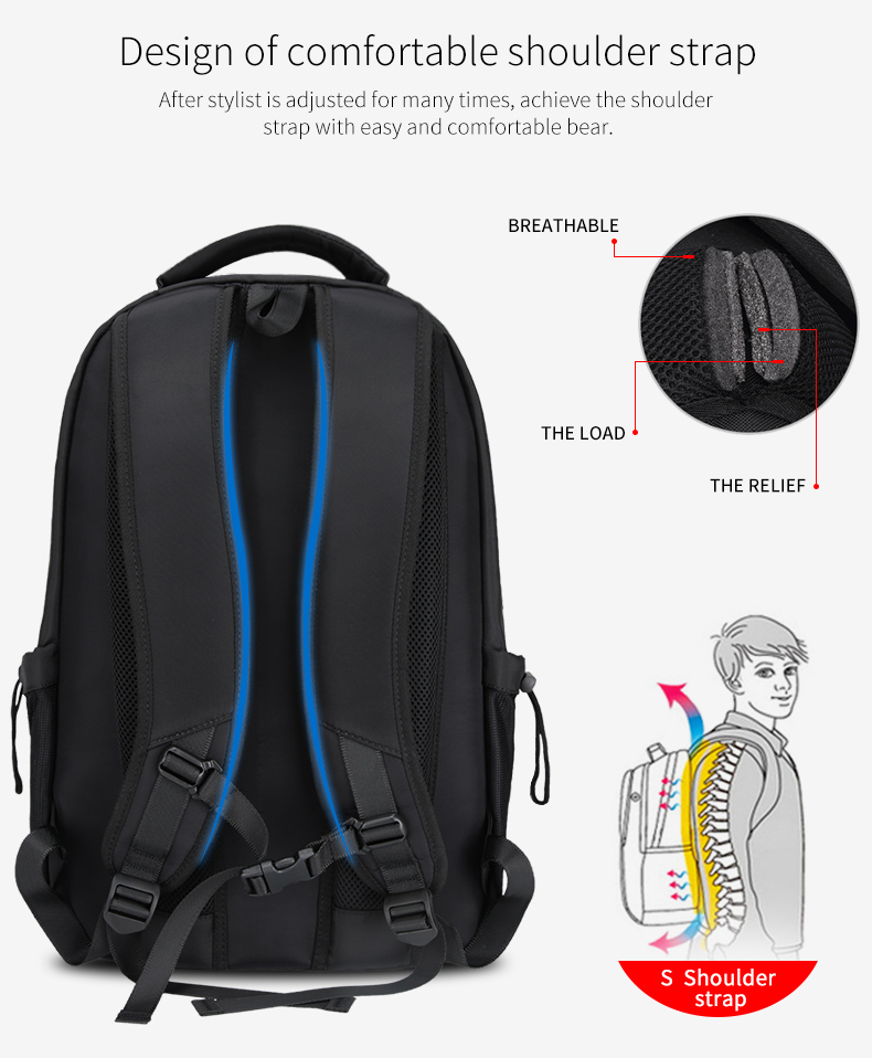 New backpack large capacity Leisure Travel Laptop waterproof school bags Backpack