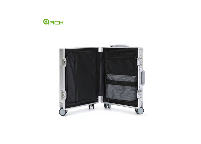 28" Aluminium Suitcase Hard Sided Luggage with Double Spinner Wheels