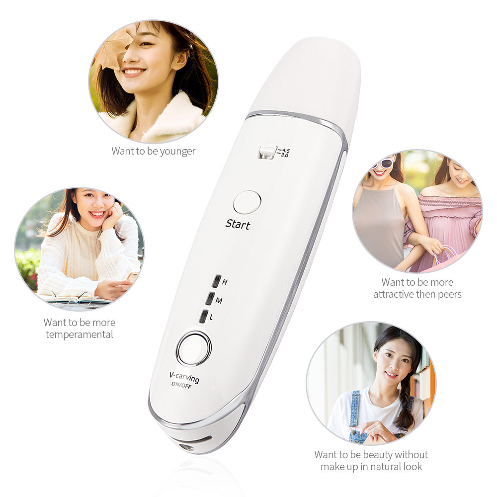 Home Use Vmax Smas Lifting Machine Hifu Facial Machine Wrinkles Removal And Skin Tighten