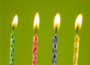 China Colorful Diamond Birthday Candles Tearless Eco Friendly For Party Decoration wholesale