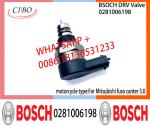 BOSCH DRV Valve 0281006198 Control Valve 0281006198 Applicable to Mitsubishi