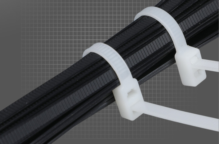 UV Black Self Locking Cable Tie Electrical Nylon 66 10 Inch Zip Ties