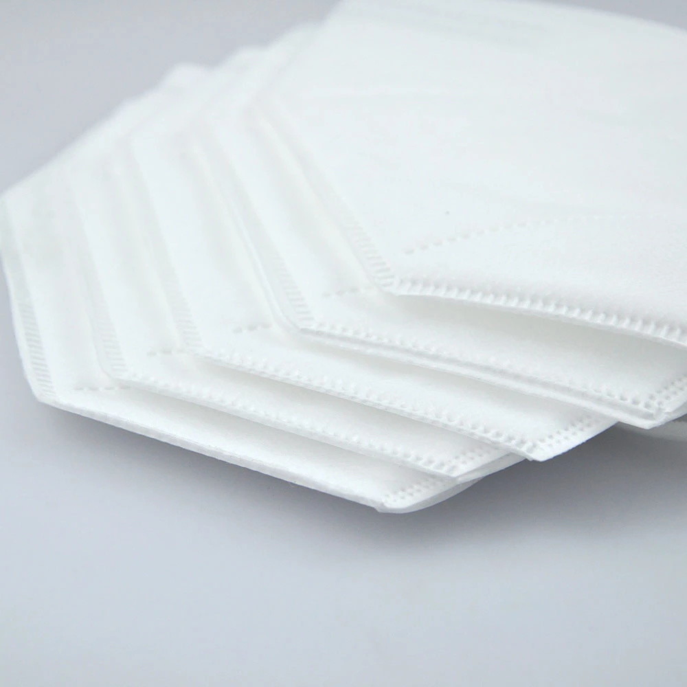 Odourless 4 Ply N95 Face Mask Civilian Use Meltblown Filtration Middle Layer
