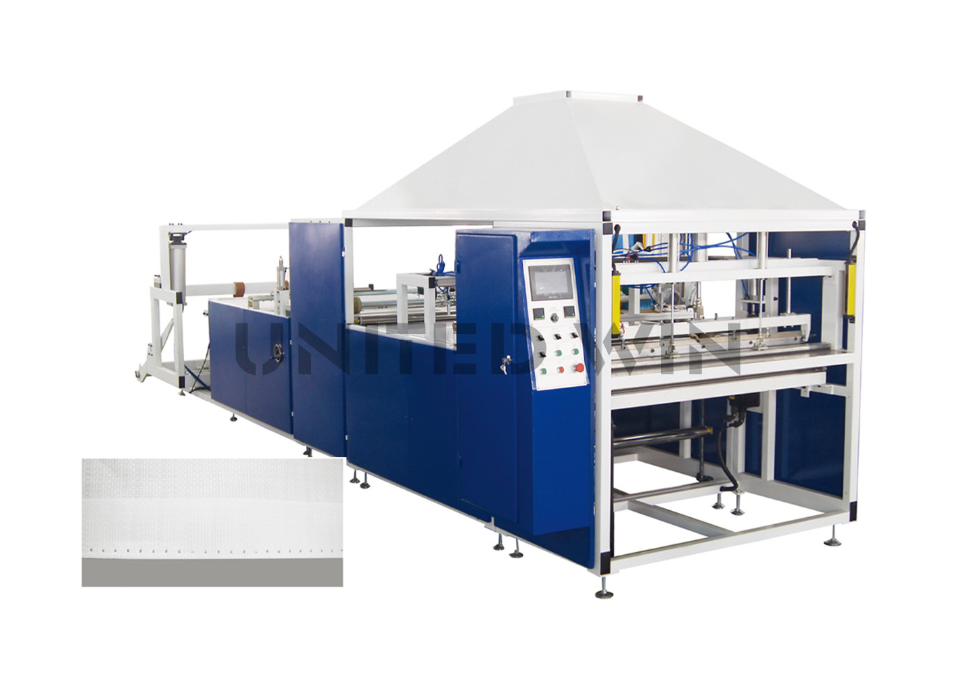Automatic FIBC Edge Folding & Cutting Machine FIBC Bag Making Machine 30pcs/min