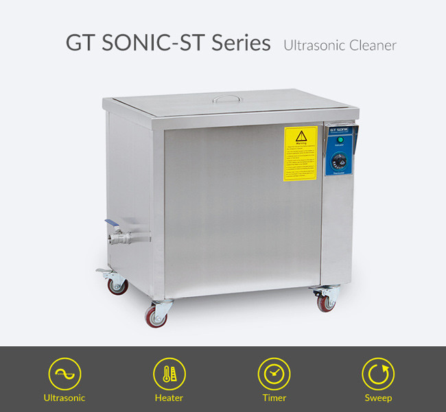 Rust Brass Oil Removing Large Ultrasonic Cleaner CE RoHS Certification
