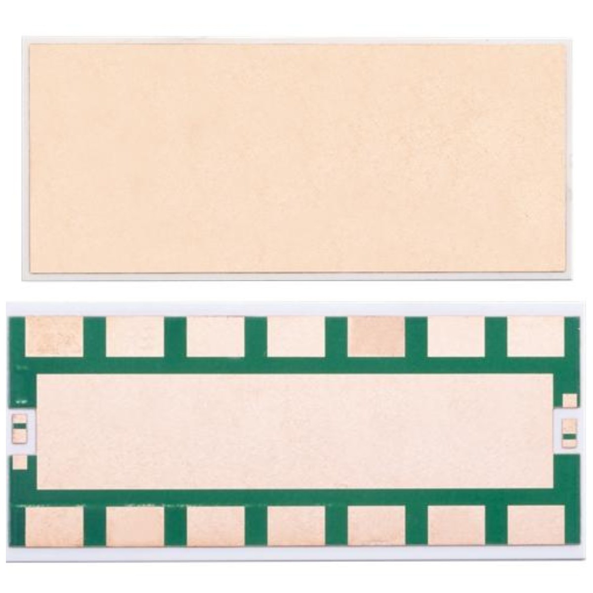 Semiconductor Refrigerators Ceramic PCB Board OSP 0.4mm Green Color