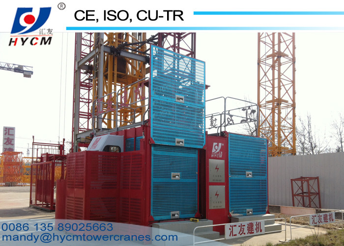 4ton Double Cages Elevator