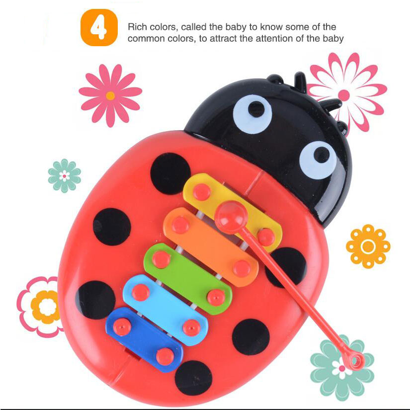 Kids Learning Puzzle Insects Hammering Pounding Toy for Early Education and Montessori