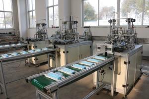 China Aluminum Alloy Mask Producing Machine High Output 90-110pcs/Min wholesale