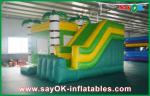 Wholesale Commercial Kids Bounce House With Slide Inflables Water Combo Bouncy