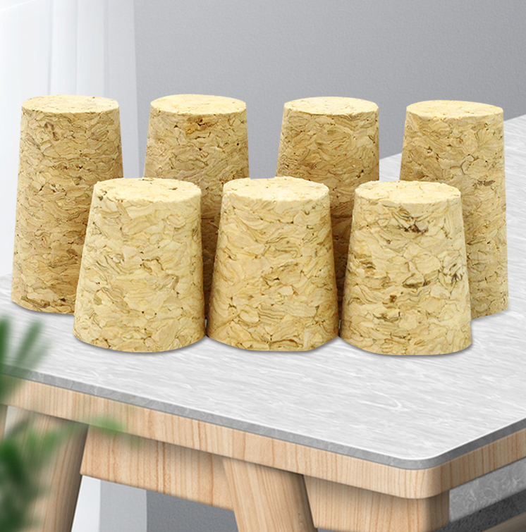 T Shaped Cork Wood Lid Wine Bottle Stopper for Healthy Lead-free Glass Beer Bottles