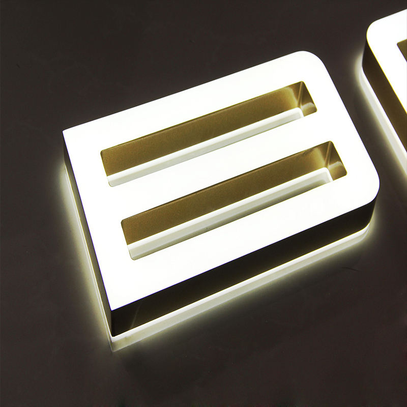 Professional Production of Acrylic Luminescent Characters Background Walls Luminescent Signs LED Billboards