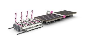 China Cost Effective CNC Automatic Glass Cutting Machine Superior Price Glass Cutting Line wholesale