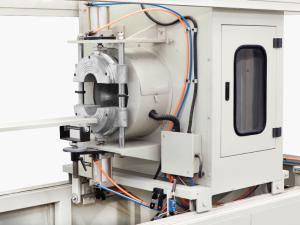 China Water Line PVC Extrusion Line , 16 - 630mm Diameter Plastic Pipe Making Machine wholesale