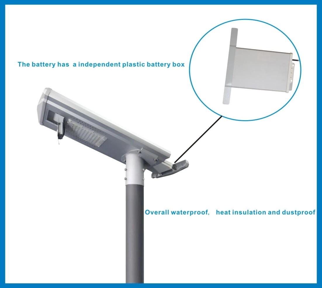 120w 180w Smart Solar Street Light , Integrated Type Solar Powered Led Street Lights
