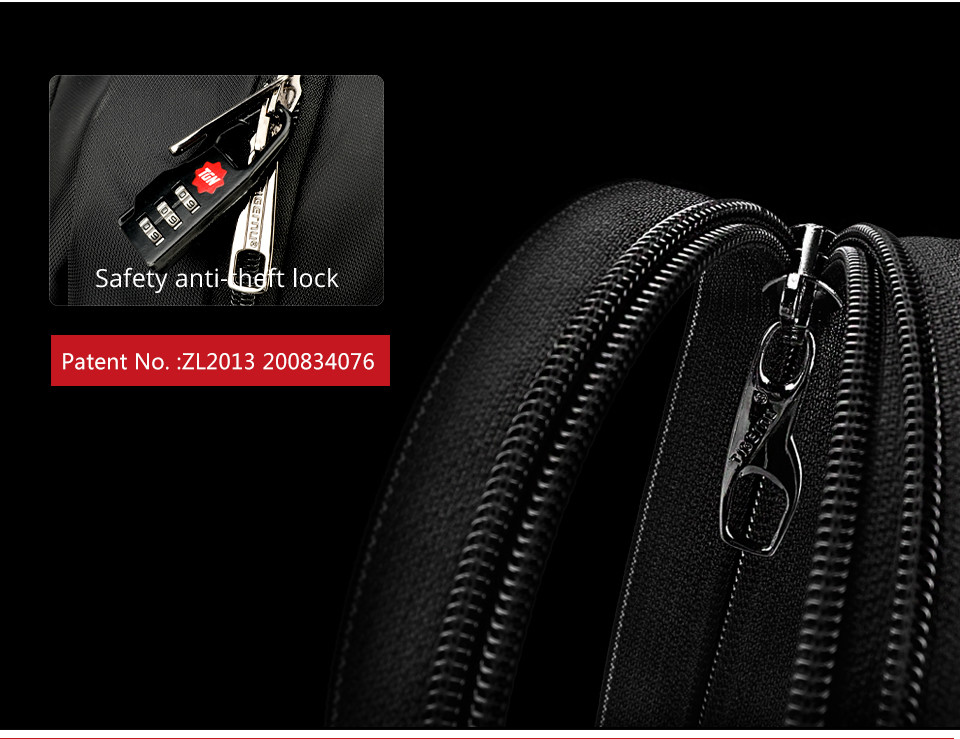 BSCI Usb Charging Business Travel Laptop Backpack For Men 29*9*20cm