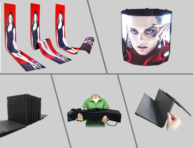 Pitch 7.8mm Indoor Full Color LED Display RGB , Music Tour High Brightness LED Display SMD 3528