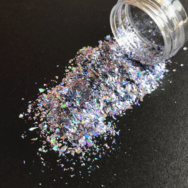 Custom Festival Beauty Makeup Industrial Printing Glitter with Environmentally Friendly and Degradable Solvent Resistance
