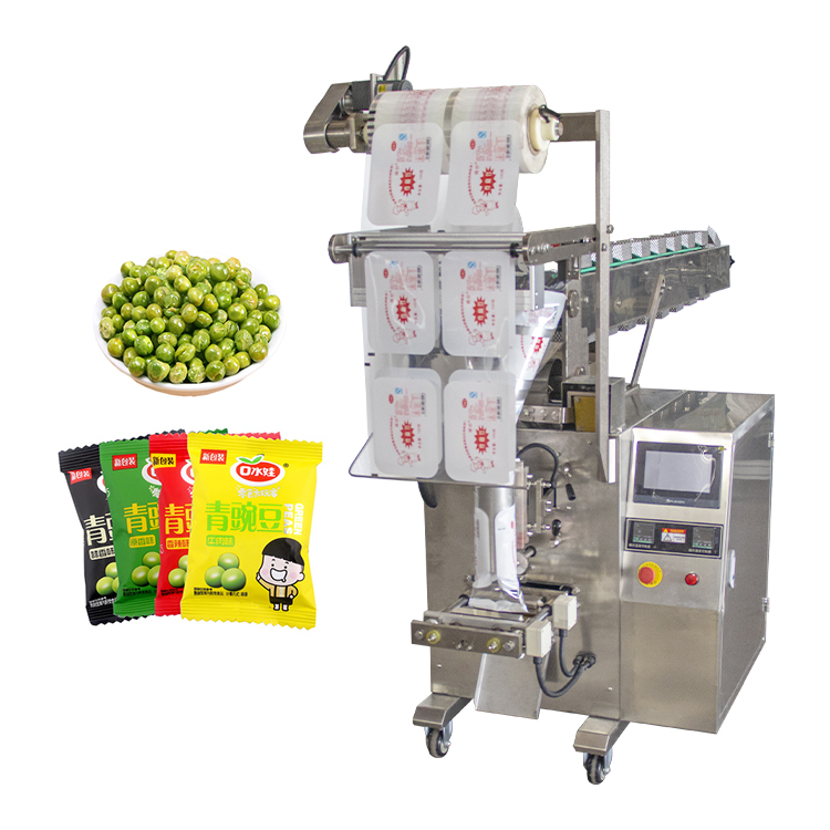 Hardware Pecan Vertical Packing Machine 1g To 600g Irregular Materials