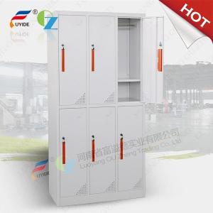 China China Factory steel Staff Lockers / Steel Wardrobe Lockers / Changing Room FYD-G008,6 door wholesale