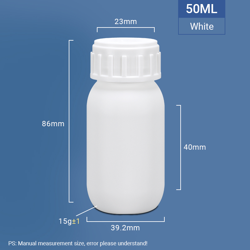 Corrosion Resistant UMASS COEX Plastic Bottle For Chemical Reagent Liquid Package 100ml