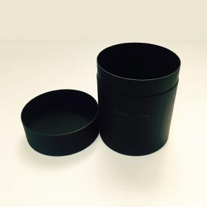 China Black Paper 105mm Diameter H150mm Tube Carton Packaging wholesale