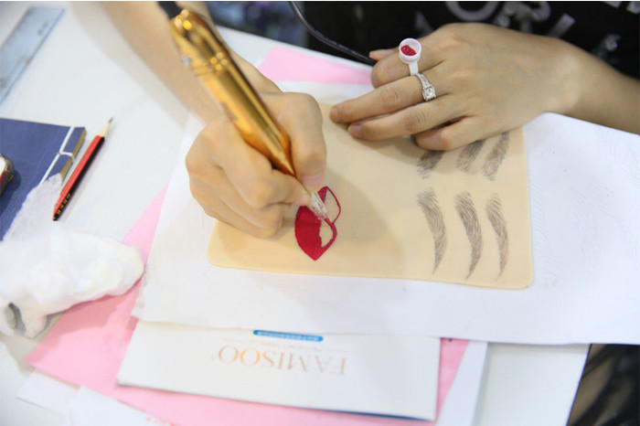 Blank Tattoo Practice Skin Permanent Makeup For Beauty Academy School