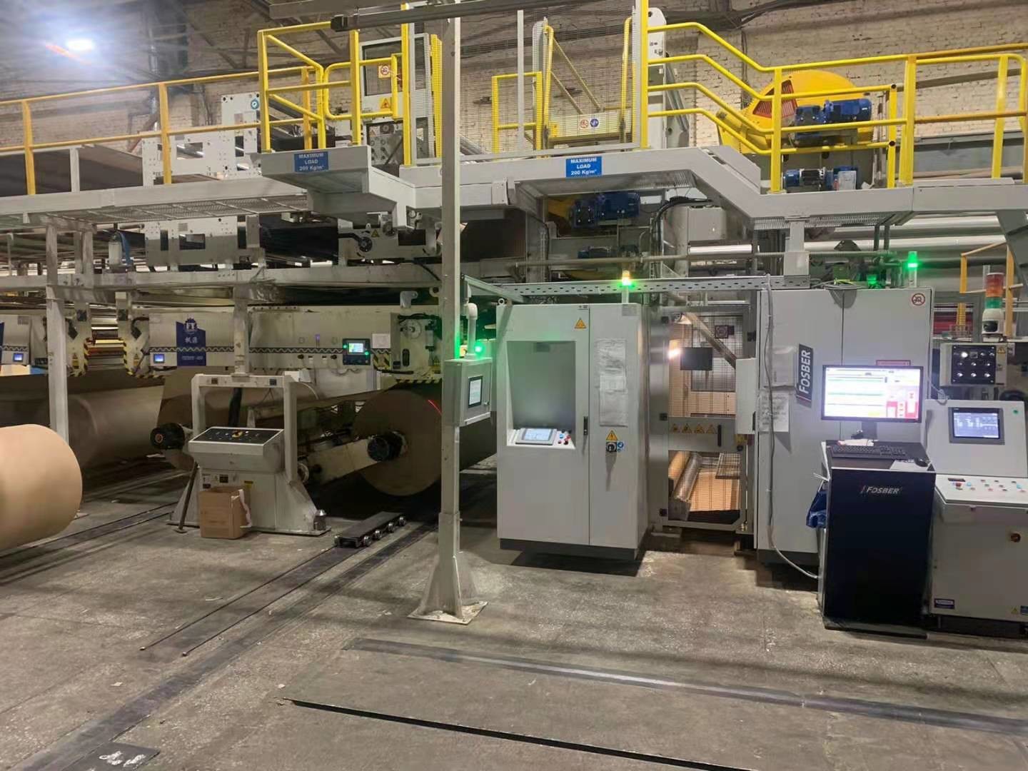 Overlapping Automatic Paper Splicer , 5 Ply Automatic Corrugation Plant