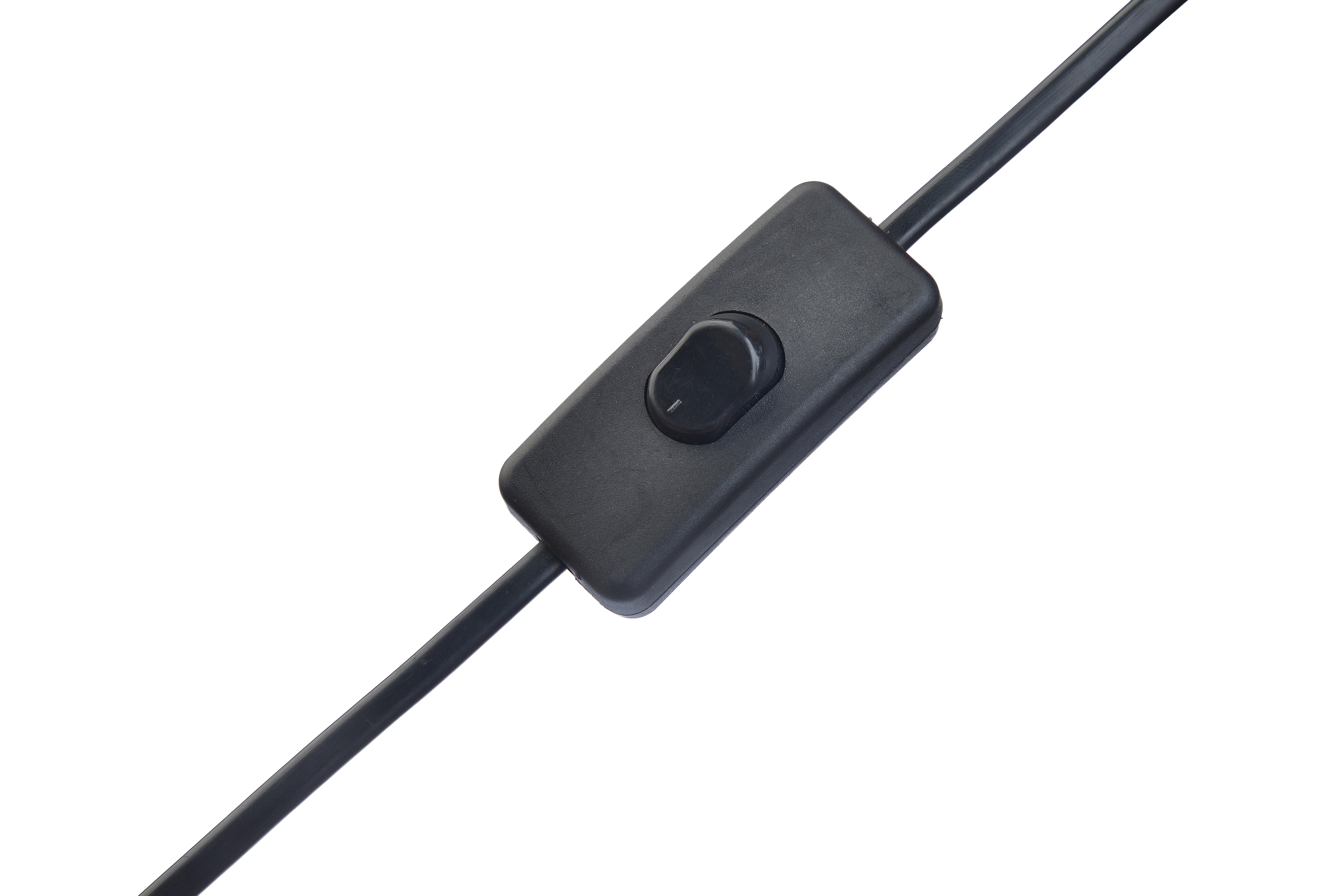 2.5A Rated Current White Kettle Plug Power Cord with Oxygen Free Bared Stranded Copper Conductor