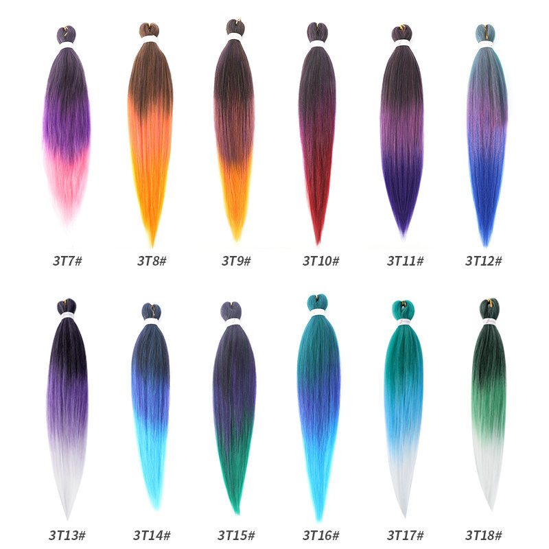 Synthetic Tinsel Glowing Jumbo Braiding Hair Vendors For OEM ODM In Over c