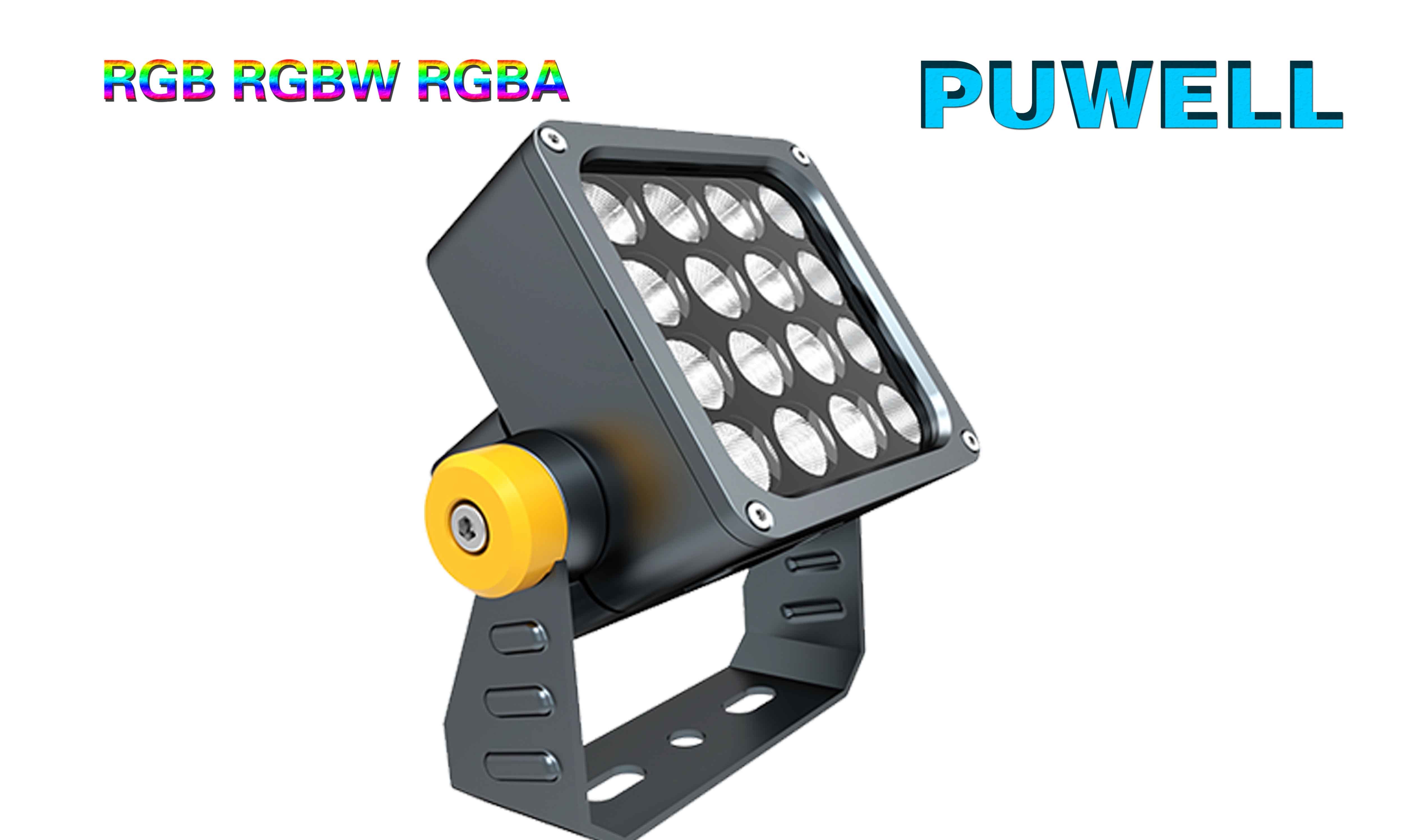 Waterproof AC265V 16W LED Pir Floodlight