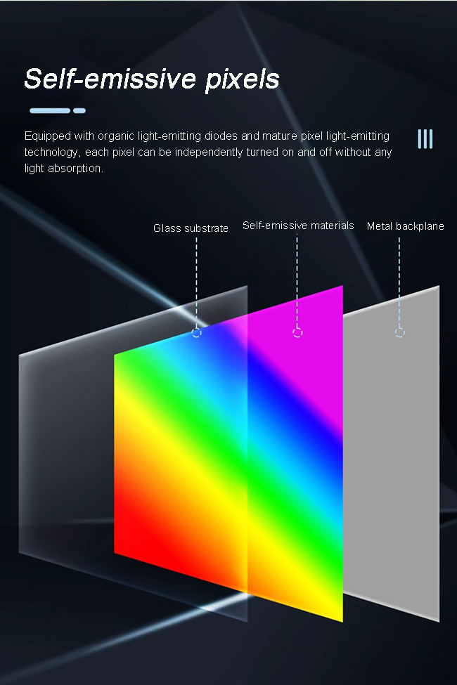 30'' See Through OLED Advertising Transparent OLED Signage 30 Inch