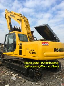 China Diesel Fuel Second Hand Excavator , Used Komatsu Pc200 6 Excavator wholesale