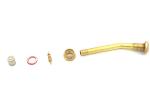 Trucks Brass Valve Stem 9.7mm Rim Hole V3.20.4 Bend 27° 90mm Length