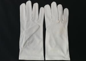 China Anti Dust Cotton Cosmetic Gloves 100% Polyester Micro Fiber For Glasses wholesale