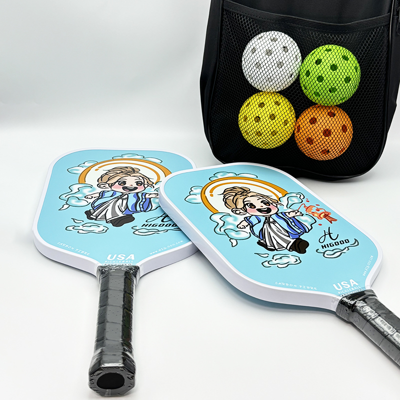Persius Shape Glass Fibre Pickleball Paddle 13mm Thickness 41.8cm Length 225g ±10g Weight