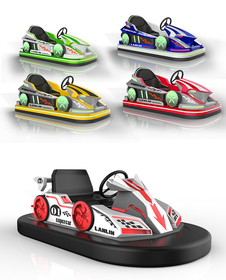 6V 360 Spinning Bumper Car Remote Control coin op